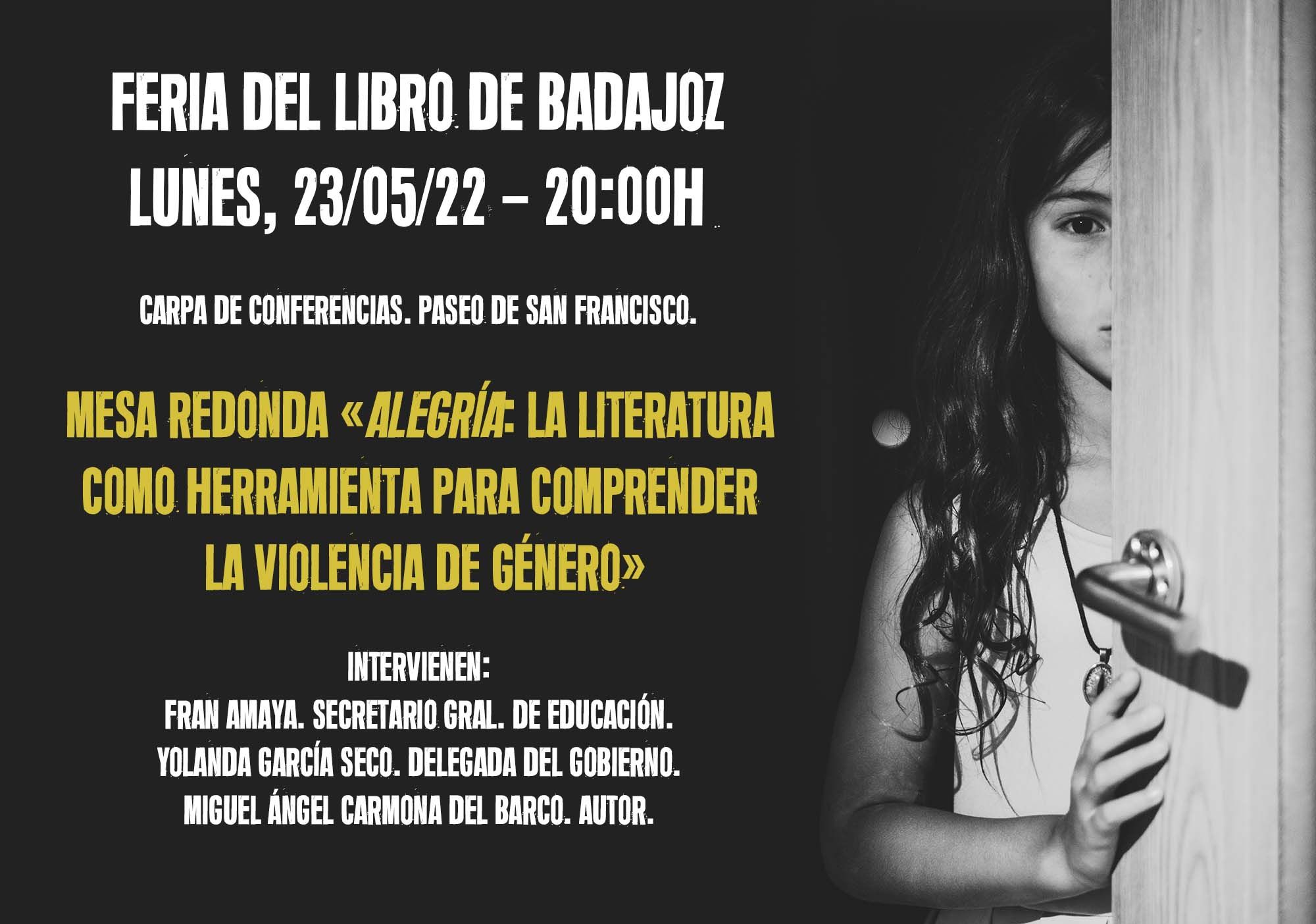 CARTEL FERIA DEL LIBRO BADAJOZ LQ